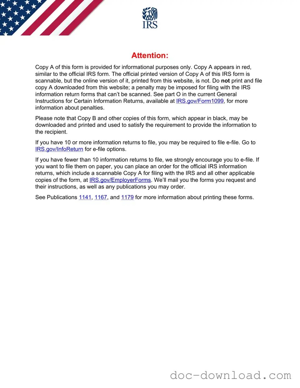 Fill Out Your IRS 1099-MISC Template