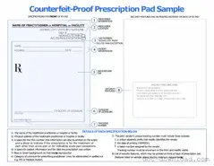 Fill Out Your Prescription Pad Template